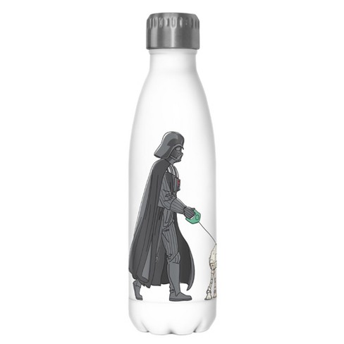 Simple Modern Star Wars Darth Vader Kids Water Bottle with Straw Lid | Insulated Stainless Steel Tumbler | Summit | 14oz, Darth Vader