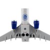 Boeing 737 MAX 8 Commercial Aircraft White with Blue Tail "Gemini 200" Series 1/200 Diecast Model Airplane by GeminiJets - 3 of 3
