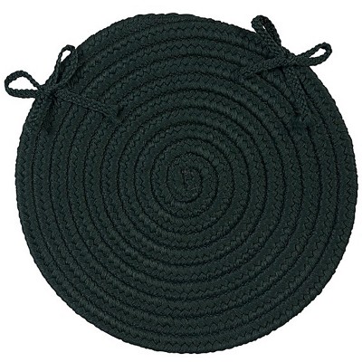 Colonial Mills Boca Raton - Dark Green Chair Pad, Set of 4