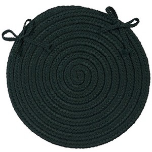Colonial Mills Boca Raton - Dark Green Chair Pad, 1 Pc - 1 of 1
