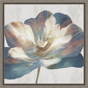 Amanti Art 16"x16" Glowing Soul by Eva Watts: Modern Botanical Lithograph, Polystyrene Frame - 1 of 4