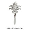 Unique Bargains Curtain Holdbacks Five-Leaf Design Hooks Iron 3.94"x1.97" 1 Pair - 3 of 4