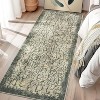 Coolmee Soft Contemporary Abstract Throw Rug Stain Resistant Washable Farmhouse Floor Cover for Living Room Playroom Nursery - 2 of 4