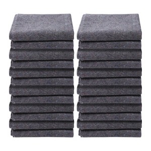 VEVOR Moving Blankets, 72" x 54", 21 lbs/dz Weight, 12 Packs, Professional Recycled Cotton Packing Blanket, Large Heavy Duty Shipping Mover Pads - 1 of 4