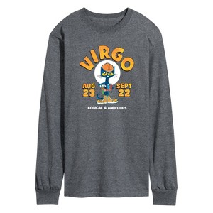 Men's - Pete the Cat - Virgo Long Sleeve Graphic T-Shirt - 1 of 4