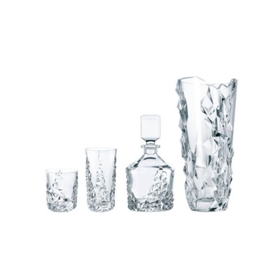 Nachtmann Clear Crystal Whiskey Tumblers Set of 4