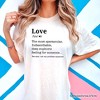 Love: Not My Problem Anymore Definition T-Shirt, Sarcastic Gift Tee for Exes| OrnamentallyYou - 4 of 4