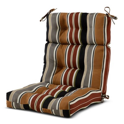 Outdoor high back outlet dining chair cushions