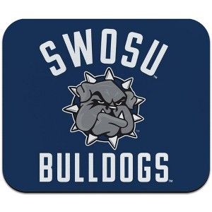 Southwestern Oklahoma State University Bulldogs Logo Low Profile Thin Mouse Pad Mousepad - 1 of 2