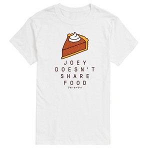 Men's - Friends - Joey Doesn't Share Food Short Sleeve Graphic T-Shirt - 1 of 4
