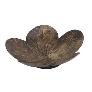 Beachcombers Coco Shell Flower Snack Dish - 1 of 1