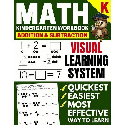 Math Kindergarten Workbook - by  Brighter Child Company (Paperback)