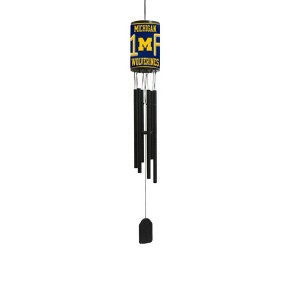 NCAA Wind Chime, #1 Fan with Team Logo - Michigan Wolverines - 1 of 2