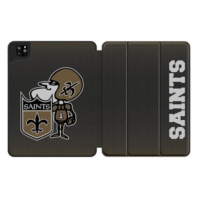 Keyscaper New Orleans Saints Historic Collection Linen Tablet Case for iPad Pro 11in (3rd Gen) / iPad Pro 11in (2nd Gen) / iPad Pro 11in (1st Gen)