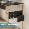 Bestier L Shaped Desk 95" Computer Corner Desk Long Table with Storage for Home Office - 3 of 4