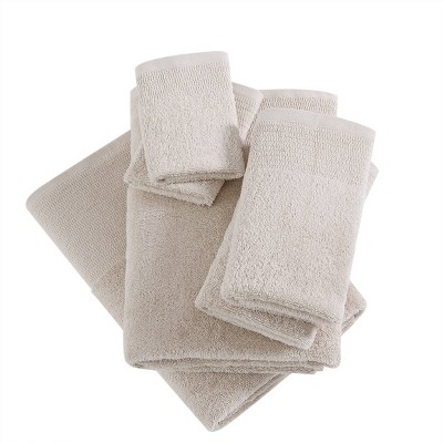 6pc Galveston Bath Towel Set Brown - Laura Ashley