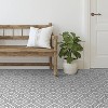 RoomMates Santorini Peel & Stick Floor Tiles Black & White - image 2 of 4