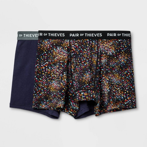 Pair Of Thieves Men's Super Fit Long Boxer Briefs 2pk : Target