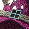 10" LED Lit Purple Hat Haunted House - National Tree Company - 4 of 4