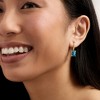 Ross-Simons 5.50 ct. t.w. London Blue Topaz Drop Earrings in 18kt Gold Over Sterling - 2 of 3