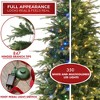 Casafield Pre-Lit Slim Aspen Fir Artificial Christmas Tree with White & Multicolored LED Lights, Sturdy Stand - 2 of 4