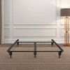 Hollywood Bed Frame King Inst - A - Matic Premium Metal Bed Frame with Rollers Black - 3 of 4