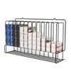 Professional Wall Mounted Metal Salon Hair Color Dye Tube Organizer Storage Rack Black - 3 of 4
