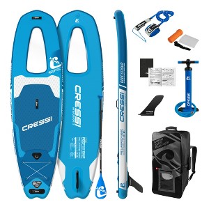 Cressi Window Inflatable Stand Up Paddleboard Set, Blue, 10'2" - 1 of 3