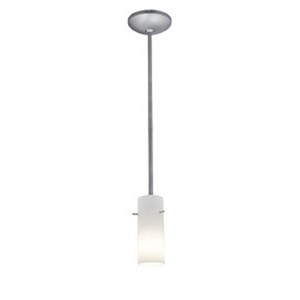 Access Lighting Cylinder 1 - Light Pendant in  Brushed Steel - 1 of 1