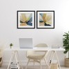 Stupell Industries Abstract Sunshine Florals 2pc Framed Print Under Glass Set - 2 of 4
