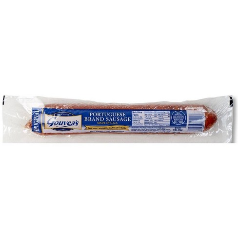 Gouveas Portuguese Brand Mild Sausage - 10oz : Target