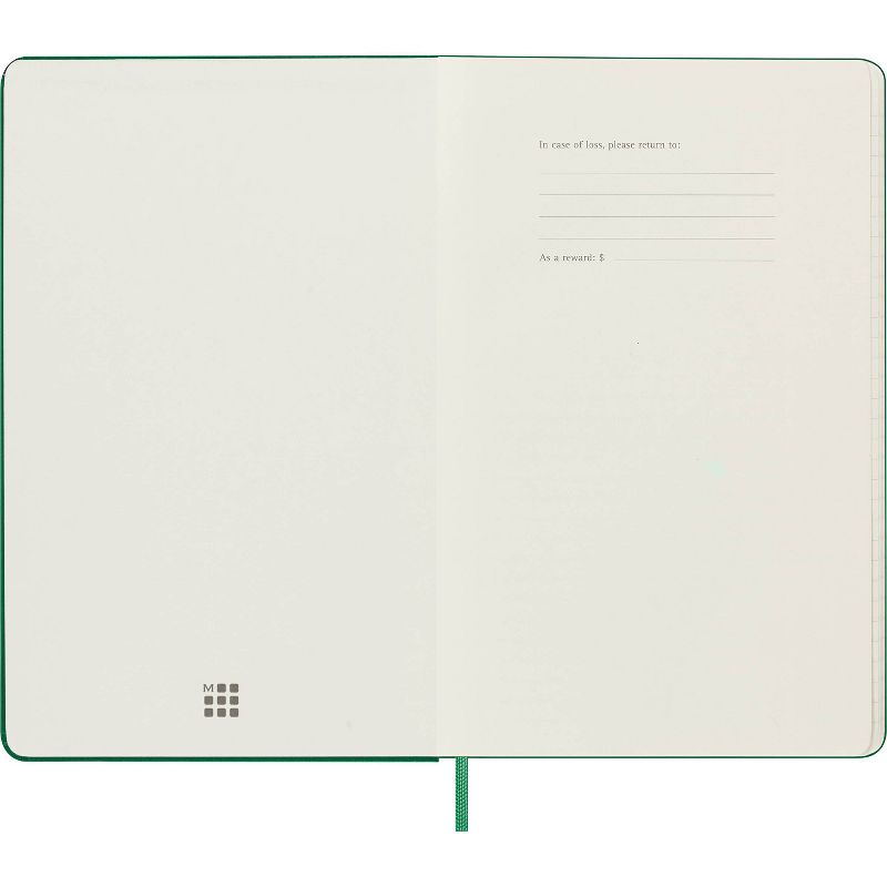 Moleskine 2024-25 Large Weekly Planner 8.26&#34;x5.14&#34; Softcover Myrtle Green, 2 of 6