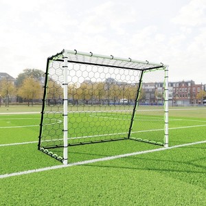 Soccer Rebounder Net & Goal (6/12 x 4/6 Ft), Dual-Function Football Rebound Trainer – Ultra-Responsive Net, Sturdy Steel Frame, for All Ages & Levels - 1 of 4