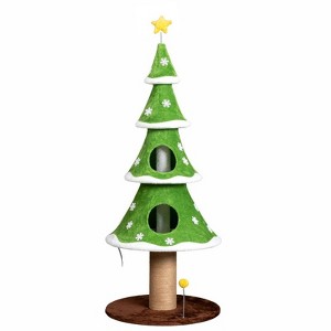 Karl Home 4-tier 59 inch  Cat Tower Christmas Tree Decoration - 1 of 1