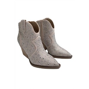 Women's Wo's Austin Rhinestone Ankle Boots - Very G - 1 of 1