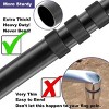 30 ft. Aluminum Telescopic Flag Pole Kit Flagpole 3'x5' US Flag & Ball Top for Commercial Residential Outdoor - 4 of 4