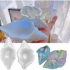 JDICTION 2 Pack Conch Silicone Molds, Seashell Candle Containers & Storage Trays, Resin Sea Snail Molds for DIY Concrete Succulent Planters - 2 of 4