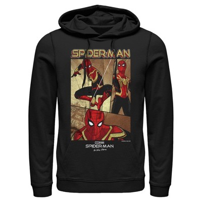 Men's Marvel Spider-man: No Way Home Three Panel Poster Pull Over ...