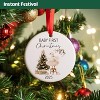 Lomsoe Babys First Christmas Ornament 2025 Girl,Goose Gifts Newborn Baby Ornament for Christmas Tree Decor Christmas Tree Ornament Christmas Gift - 2 of 4