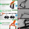 Walensee Adjustable Hula Hoe - Dual Action Weeder & Cultivator, Sharp Steel Blade for Garden & Flower Beds (Black, 67 Inch) - 4 of 4