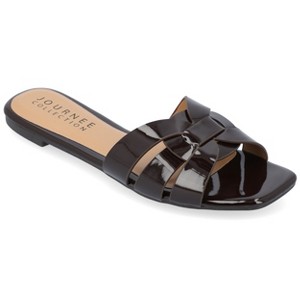 Journee Womens Arrina Flat Sandals - 1 of 4