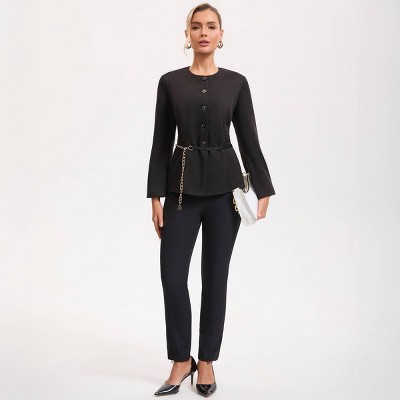 A New Day Women's Front-Button Jacket - A New Day™ Black M — фото 3