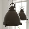Hunter Fans 14" Bridgemoor Ceiling Light Noble Bronze Finish - Modern Industrial 2-Bulb Pendant for Farmhouse Style Spaces - 2 of 4