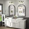 Apmir Arched High-Strength Tempered Glass and Aluminum Alloy Framed French Cleat Mounted Wall Decor Bathroom Vanity Mirror with 5-Year Warranty - 2 of 4