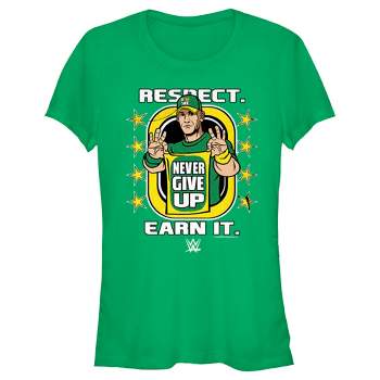 Juniors Womens WWE John Cena Respect Earn It T-Shirt