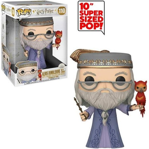 Funko Pop! Movies: Harry Potter - Albus Dumbledore With Fawkes 10 Inch ...