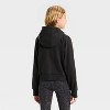 Girls' Active Comfort Full-Zip Hooded Sweatshirt - All In Motion™ - 2 of 3