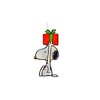 Peanuts 12in Peanuts 2 PC  PreLit LED Holiday Window Décor Snoopy and Charlie Brown, Red - 4 of 4