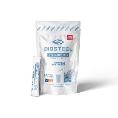 BioSteel Hydration Powder Mix Bag - White Freeze - 16ct