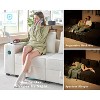 AMERLIFE Modular Sectional Sofa with USB Ports, Cup Holders& Hidden Storage for Office Living Room - 2 of 4